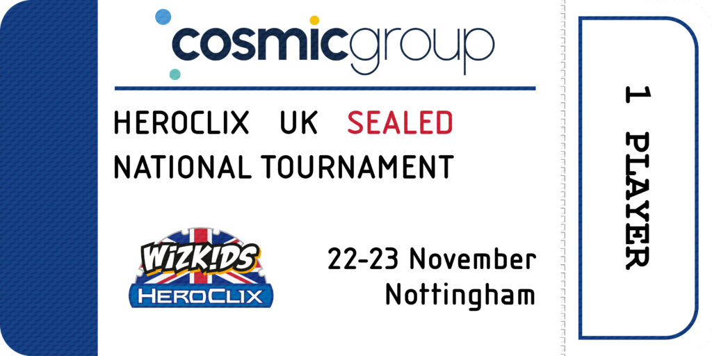 Ticket Heroclix Sealed